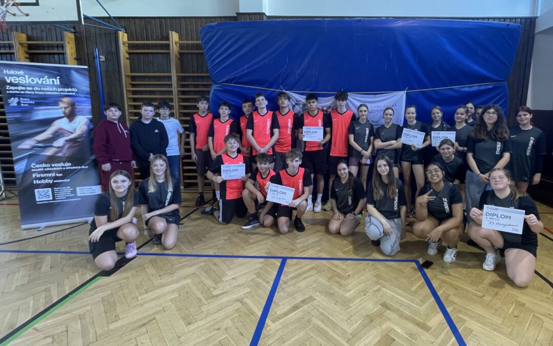 Školní liga Česko vesluje aneb medailová smršť