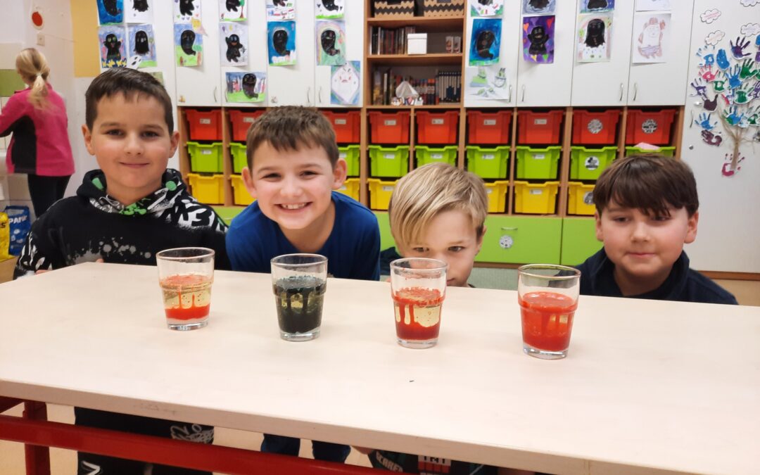 Zvídálci – lávová lampa